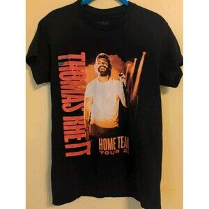 Official Thomas Rhett Home Team Tour ‘23 Concert T-Shirt Black 2 Sided Sz S